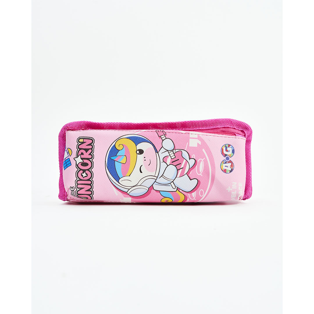 مقلمة بناتى يونيكورن - 1 سوستة - بينك - AG-447