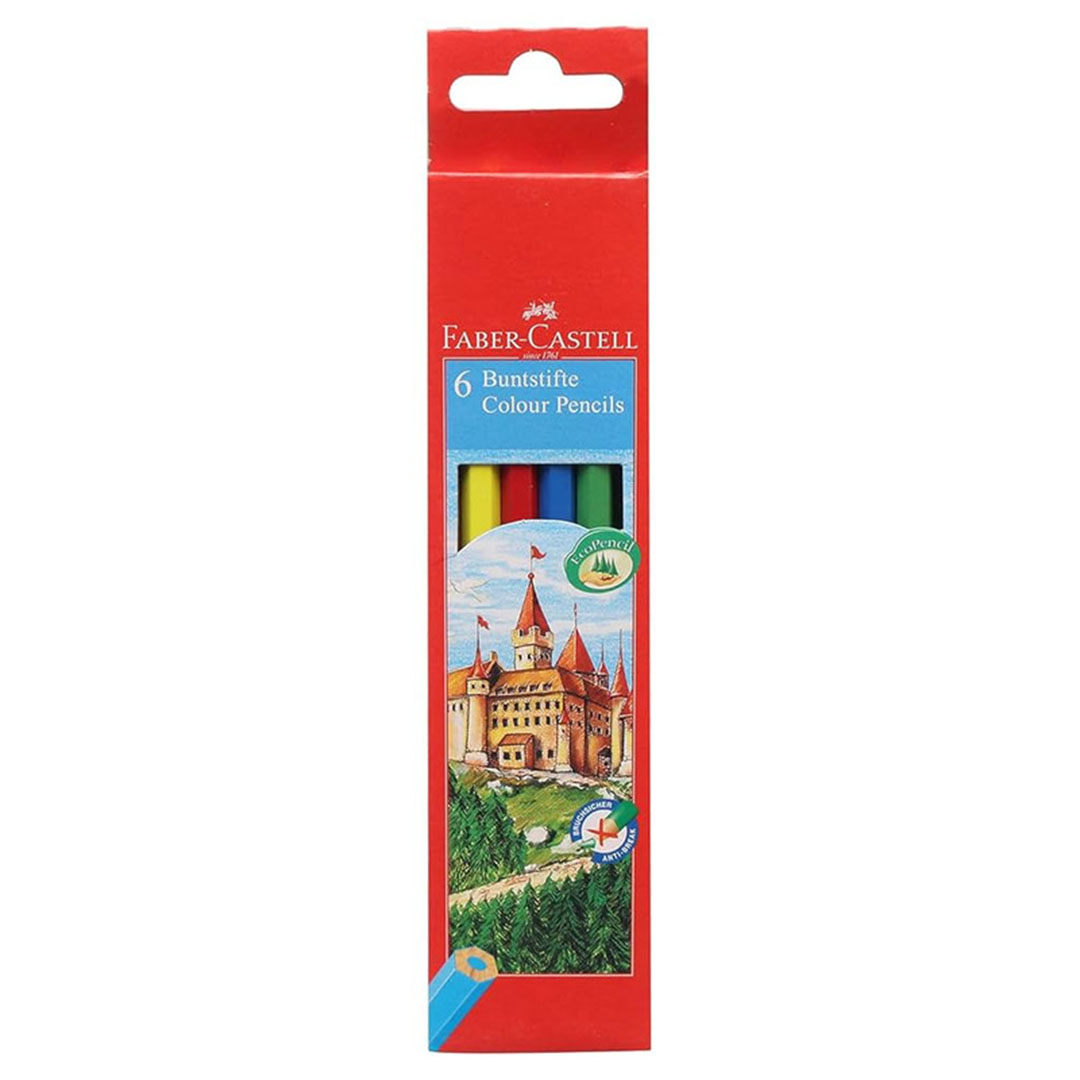 الوان خشب فابركاستل - طويل - 6 لون