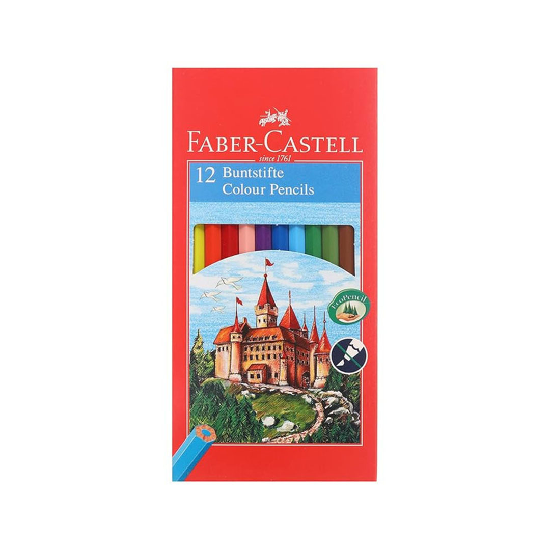 الوان خشب فابركاستل - طويل - 12 لون