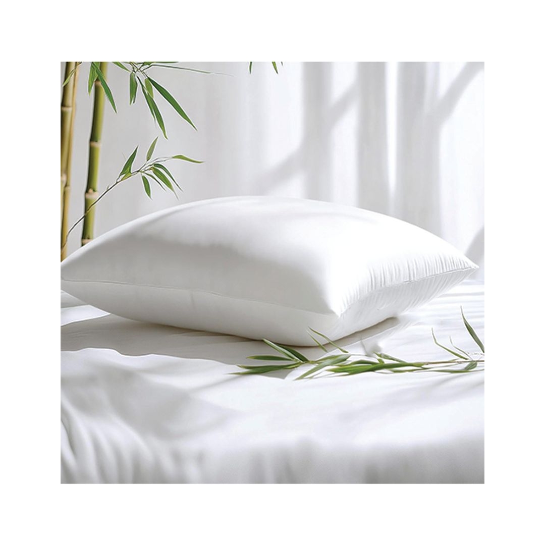 سنوز مخدة فندقية حشو فايبر بديل الريش - 50*70 سم - 1300 جرام