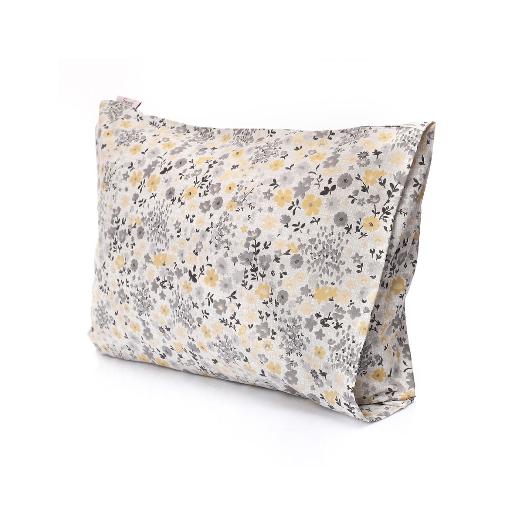 طقم ملاية سرير عاديه قطعتين تصميم وردة ديزي - 180*235 سم