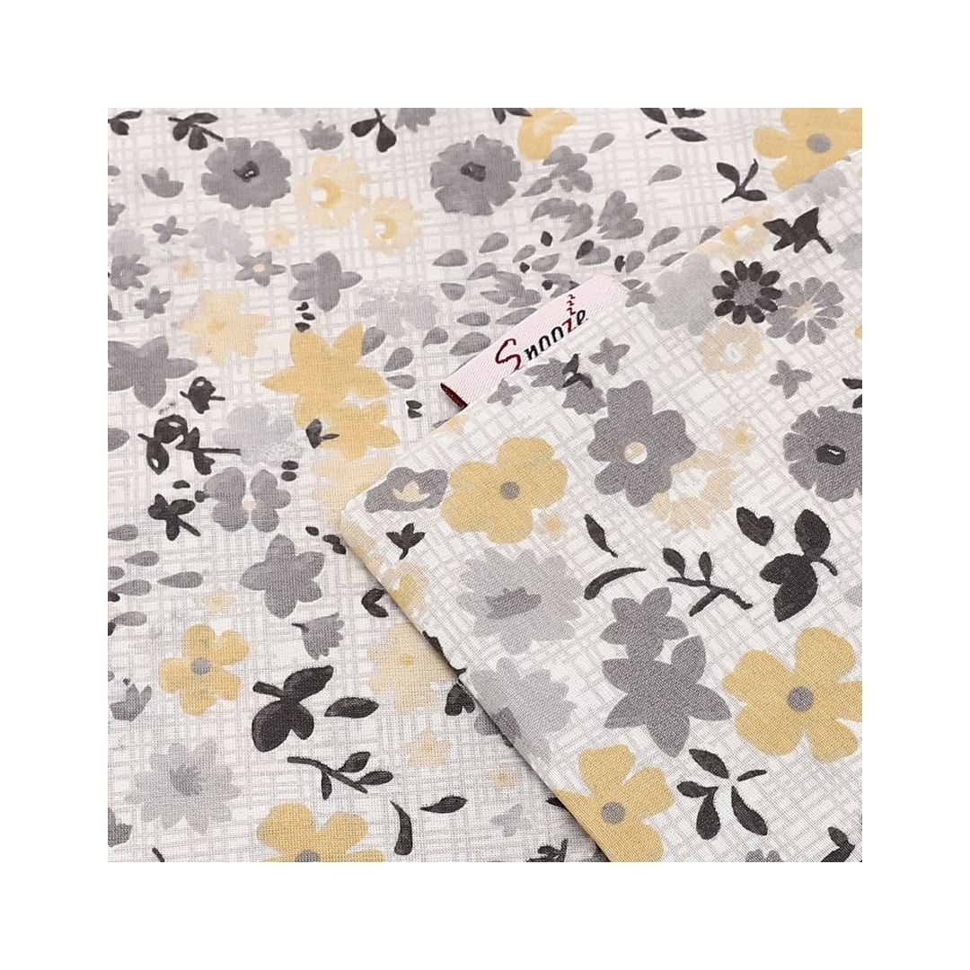 كيس وسادة طويل من سنوز - تصميم وردة ديزي - 40*160 سم