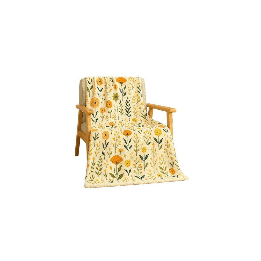 سنوز بطانيه خفيفه وجهين وجهين 130 * 180 سم - تصميم بلومينج