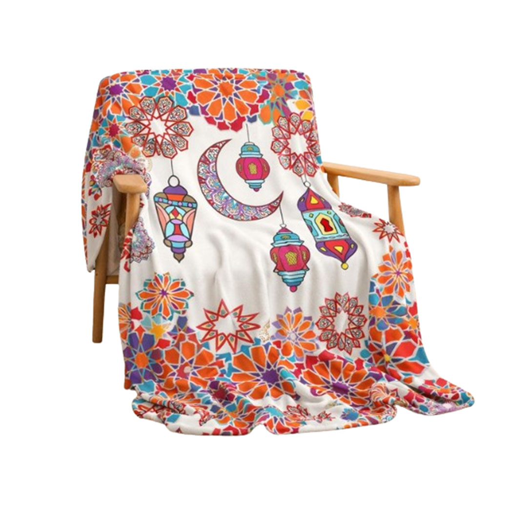 سنوز بطانيه رمضانية خفيفه وجهين  - 130 * 180 سم