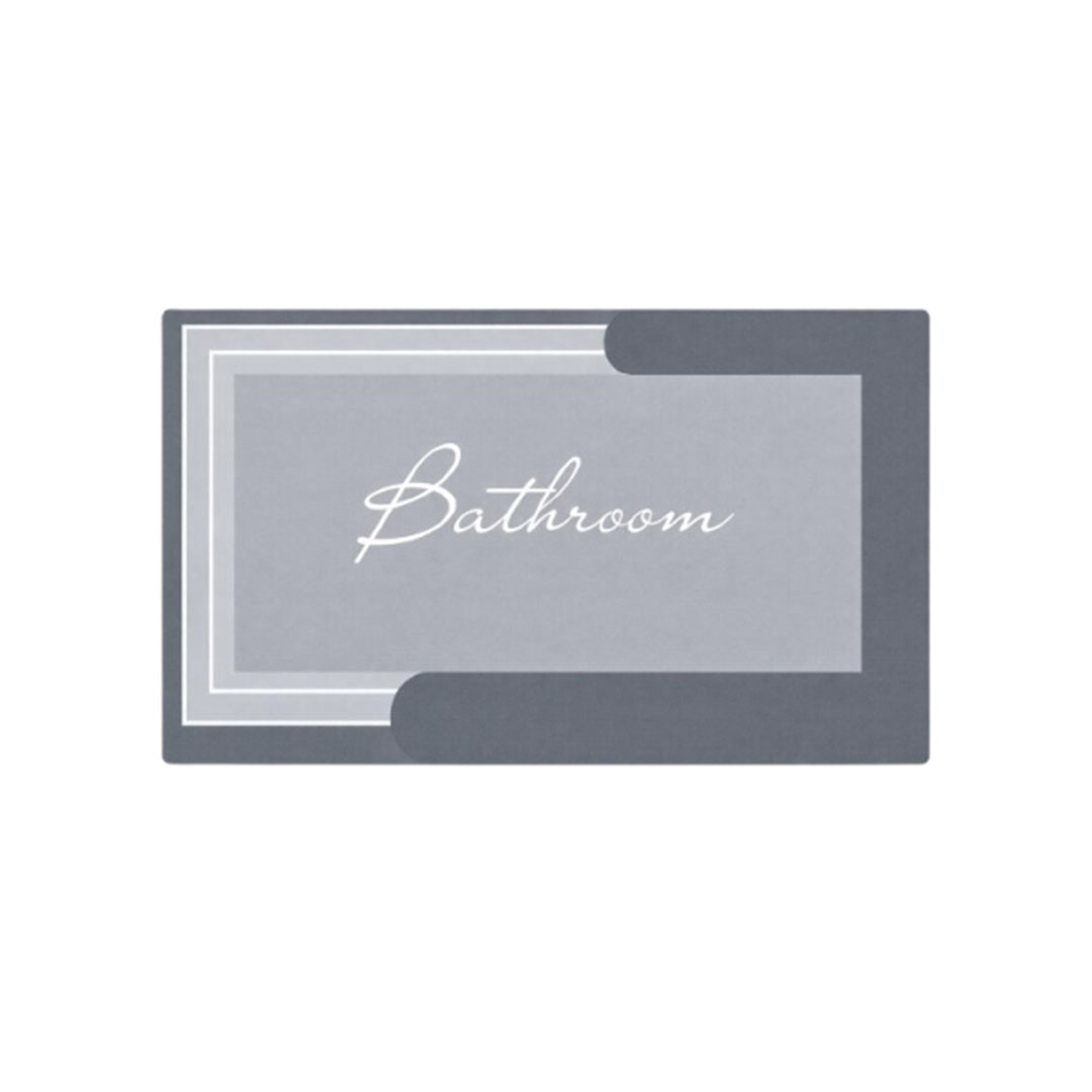 سنوز دواسة حمام مانع للانزلاق قطيفه مطبوعه - قطعة