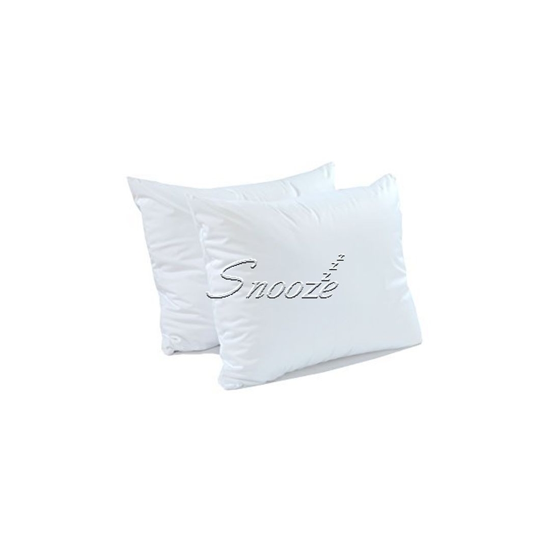 سنوز مخدة فايبر بحشو شعيرات حرة - 2 قطعة - 45*65 سم