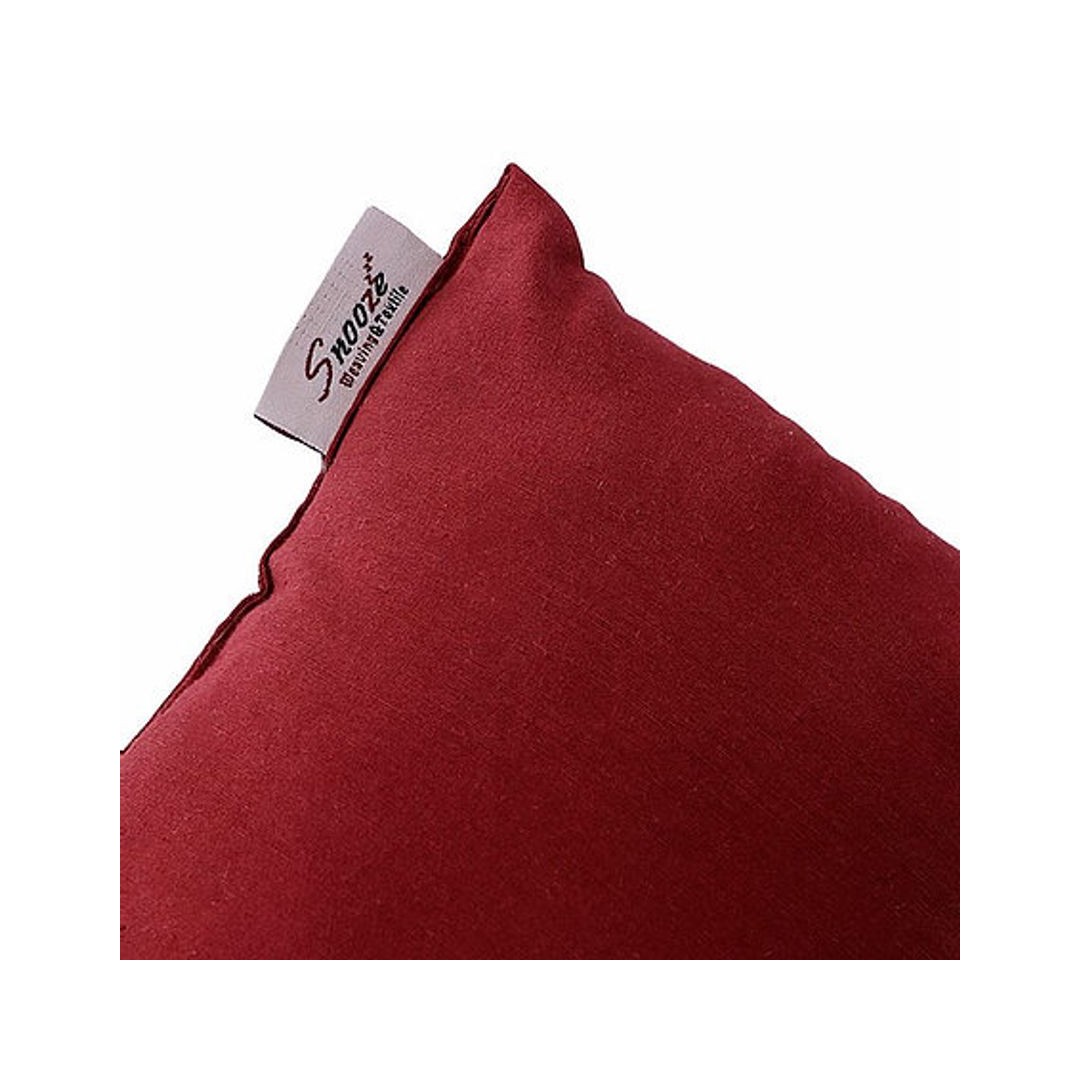 سنوز وساده مسند رأس - 20*25 سم - أحمر غامق