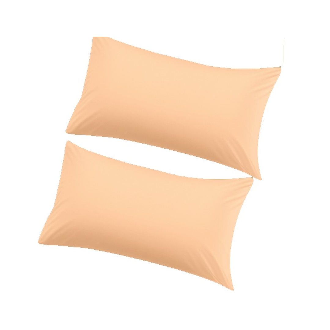 كيس مخدة سادة - 2 قطعة - 45/65 سم - سيمون