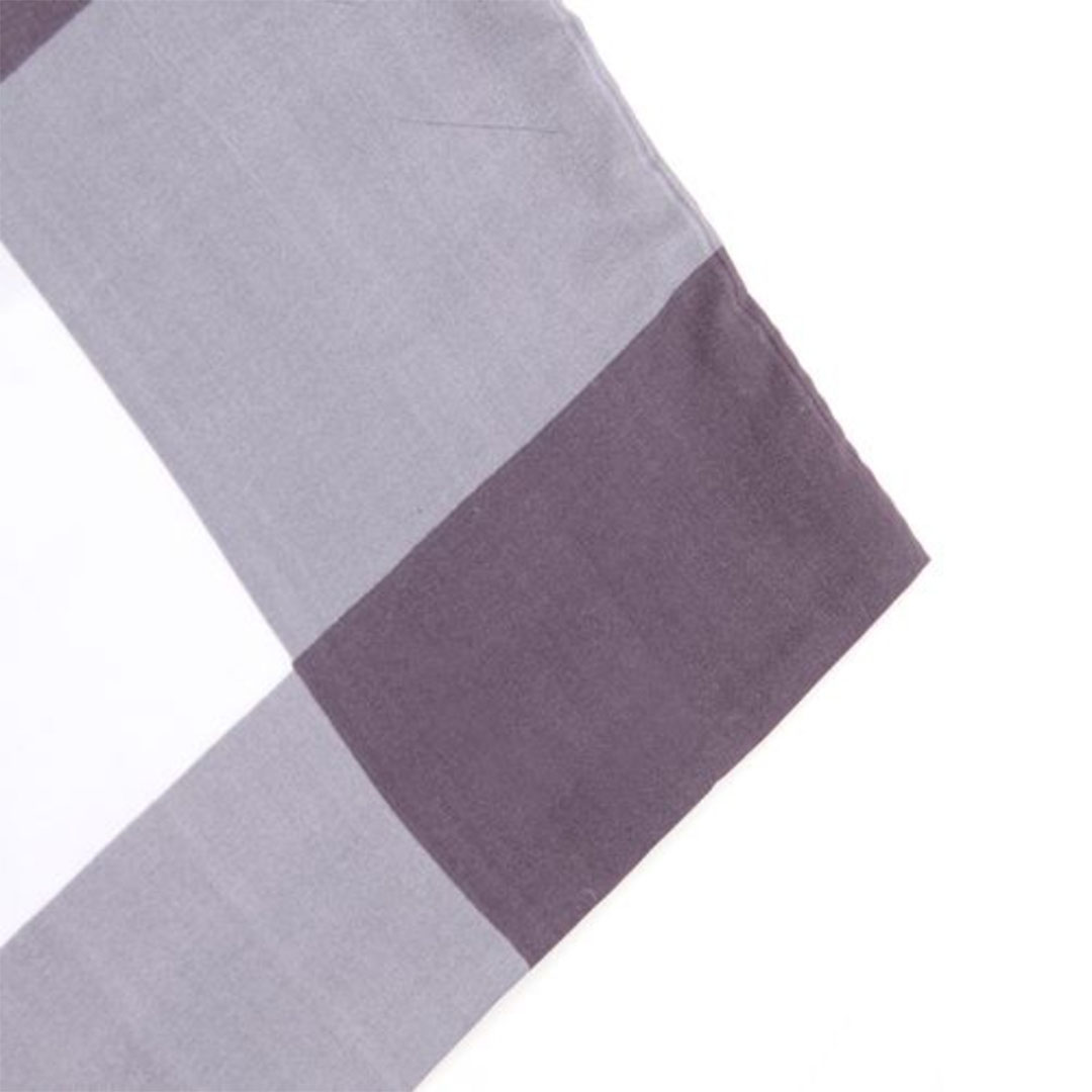 ملايات سرير كاروهات 180*240 سم + كيس مخدة إضافي - بينك