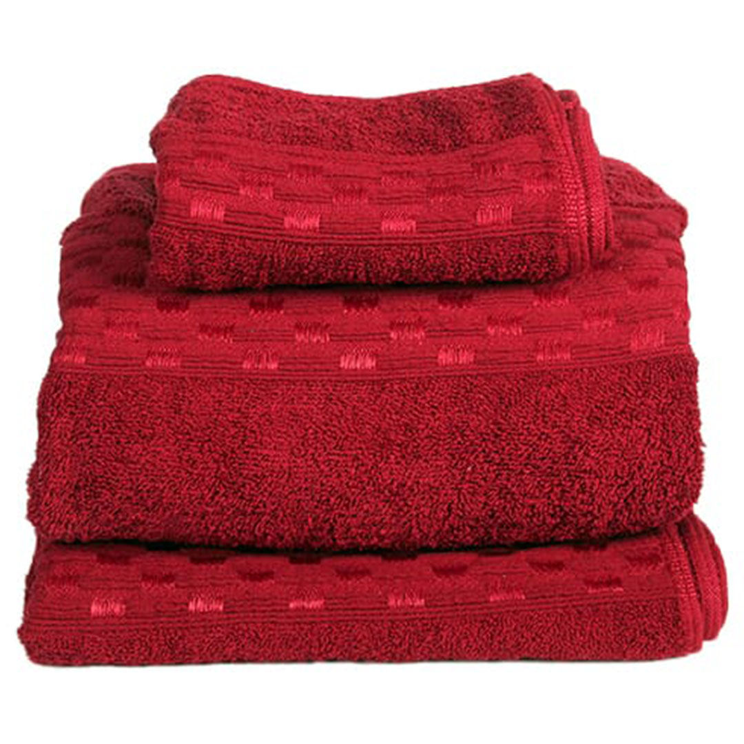 فوط سنوز - 3 قطع - أحمر غامق