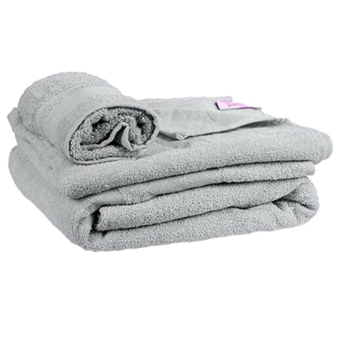 طقم فوط سنوز - 3 قطع - رمادي