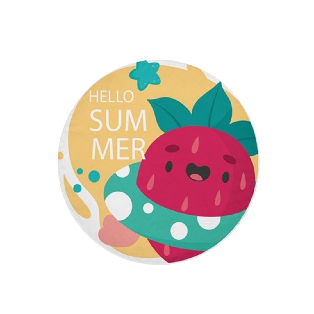 سجادة الشاطيء سنوز - تصميم فراولة