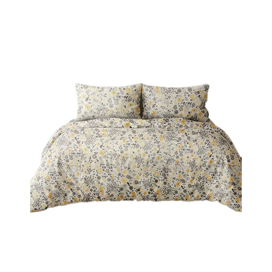 كڤر لحاف بسوستة من سنوز - تصميم وردة ديزي - 220*235 سم