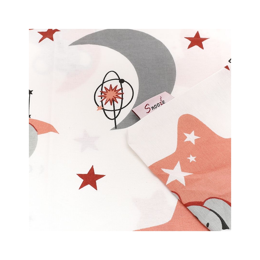 طقم ملاية سرير بأستيك قطعتين تصميم دوزي - 100*200 سم