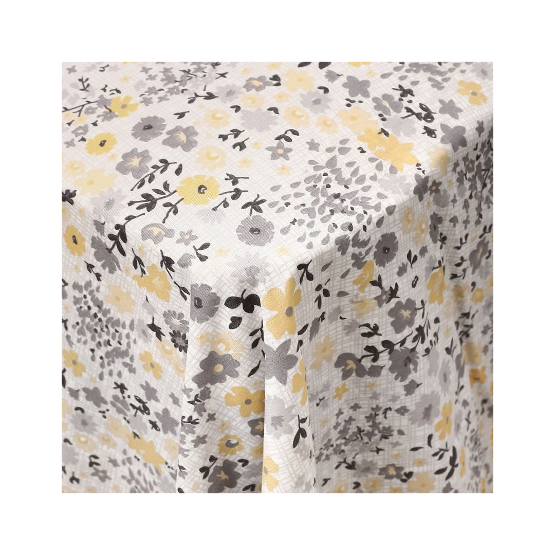 طقم ملاية سرير عاديه 3 قطع تصميم وردة ديزي - 220*235 سم