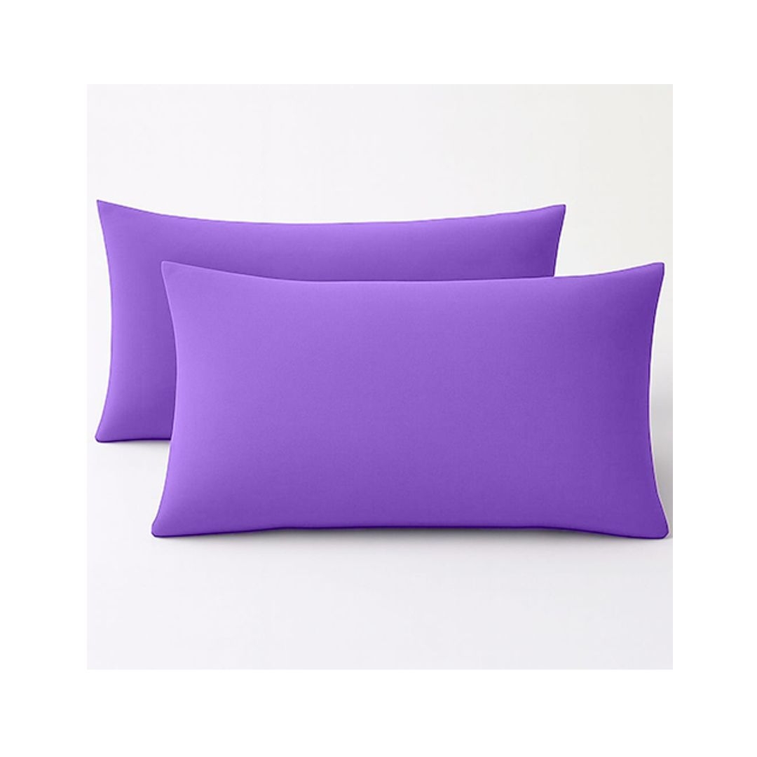 طقم أكياس وسادة قطعتين - 45/65 سم - موف