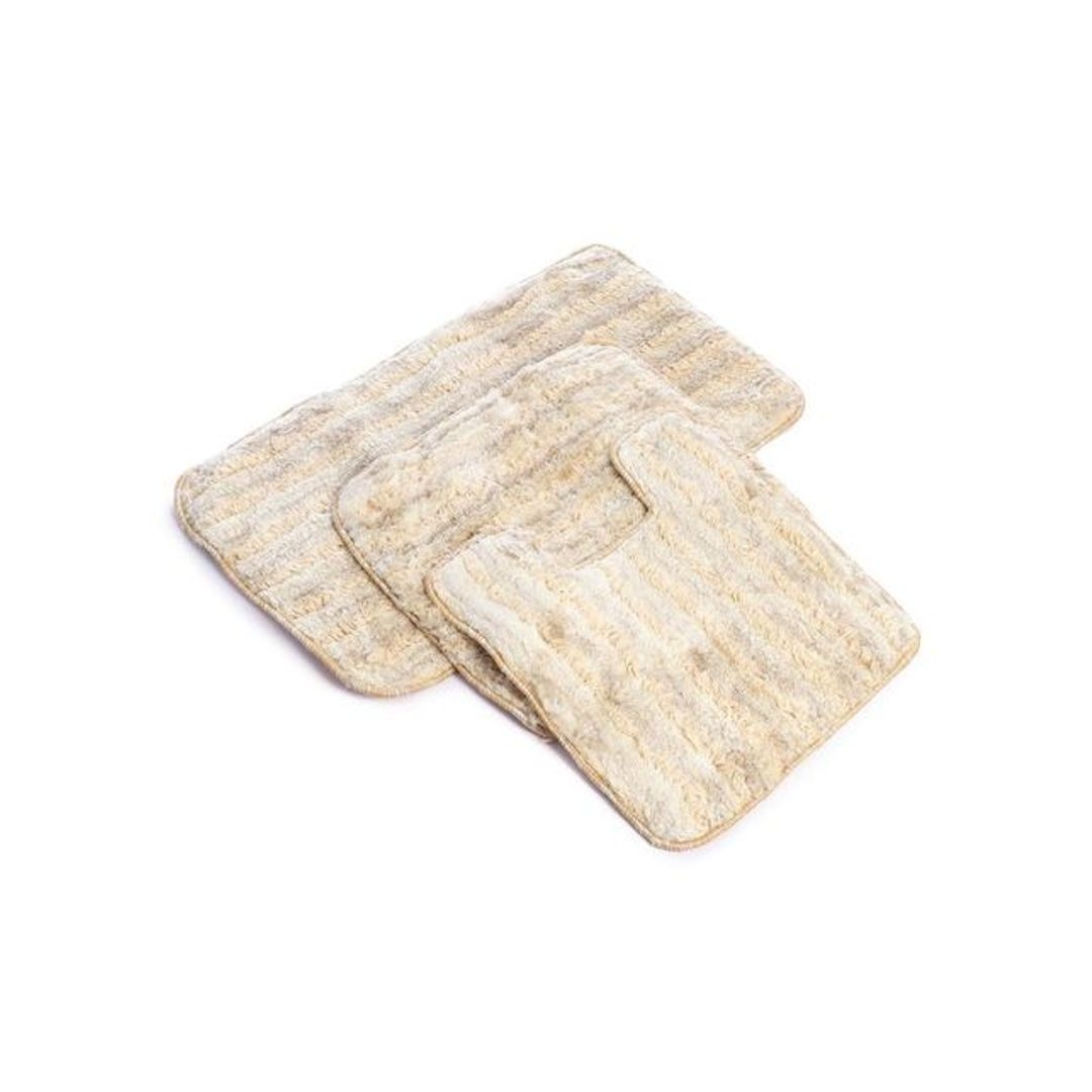 طقم دواسة حمام شاجي فرو - 3 قطع