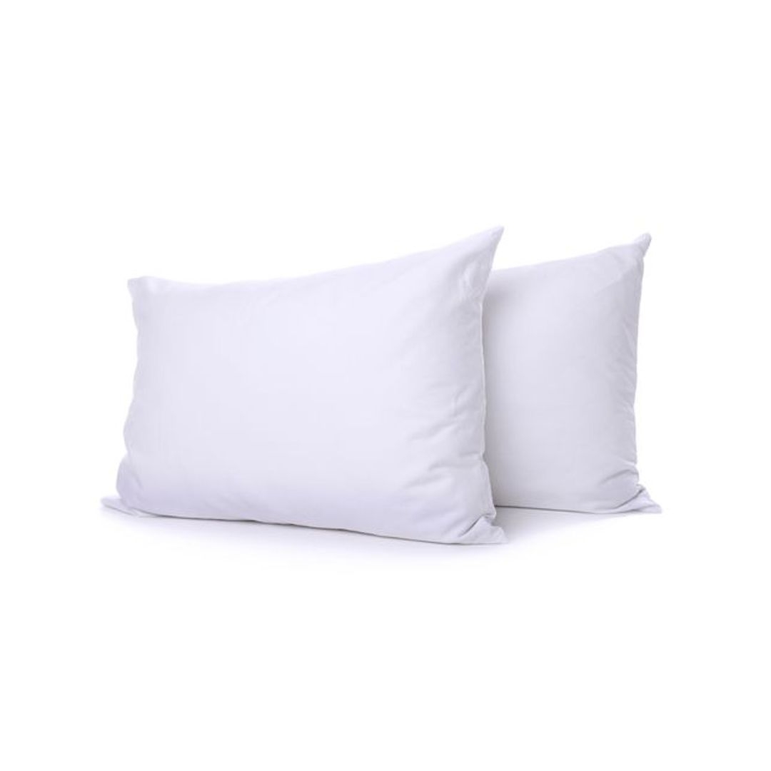 مخدة فايبر من طيبة - 2 قطعة - 45*65 سم - 500 جم