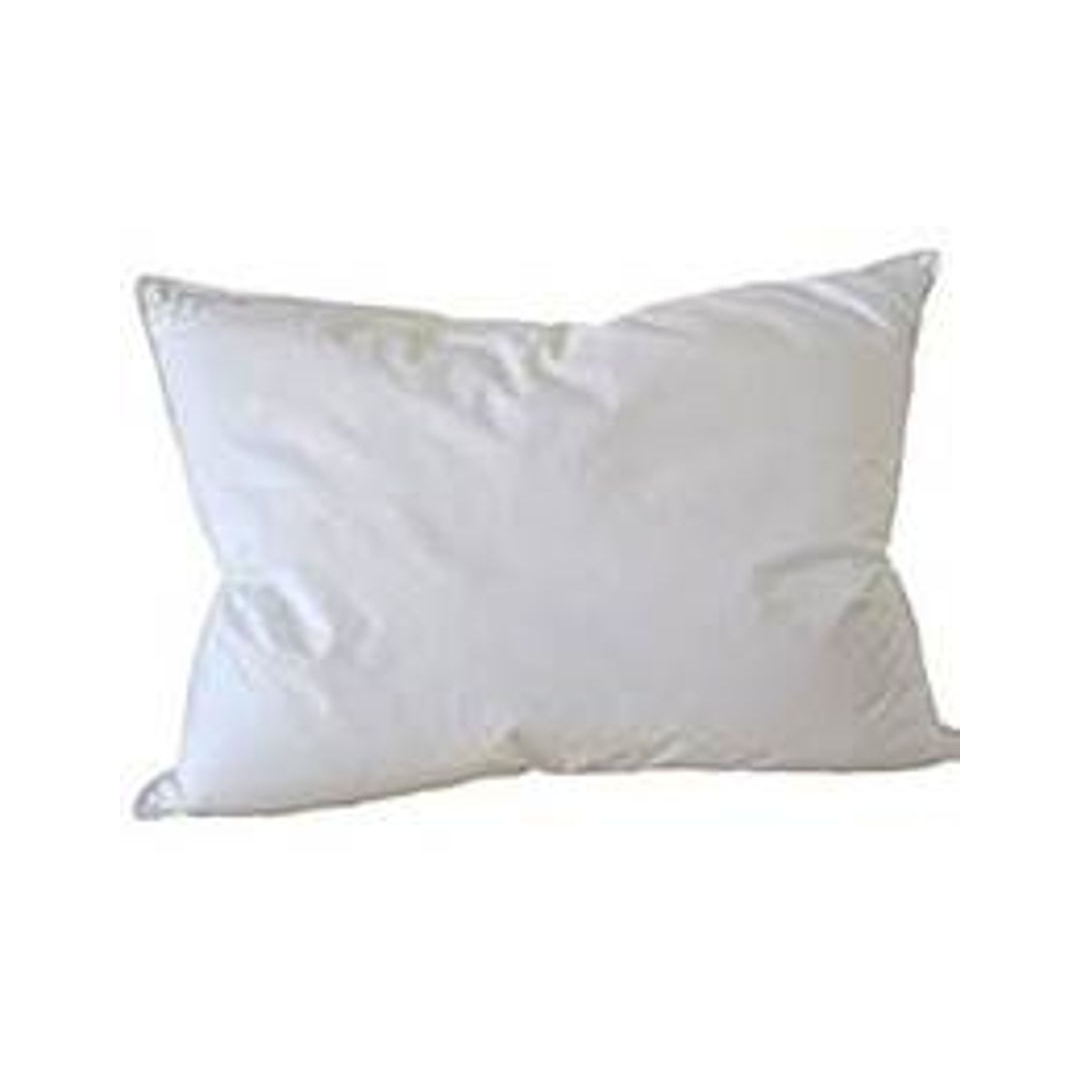 مخدة سنوز من الريش الصناعي - متوسطة الليونة 50 *70 سم - أبيض