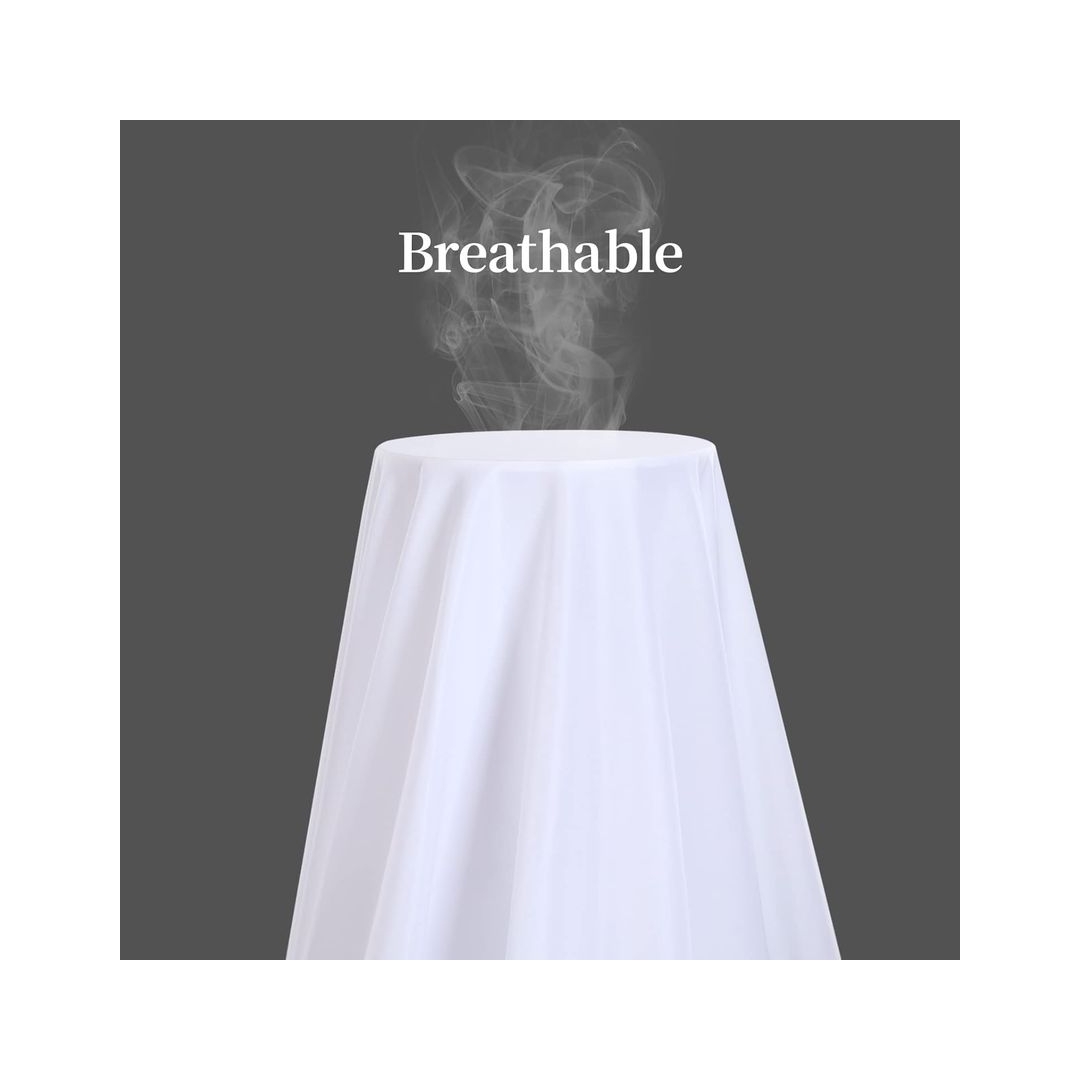 طقم ملاية بأستيك قطعتين من سنوز - أبيض - 120*200سم