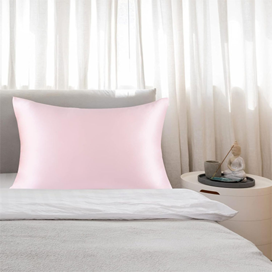 كيس وسادة ساتان للشعر والبشرة - 48*70 سم - بينك