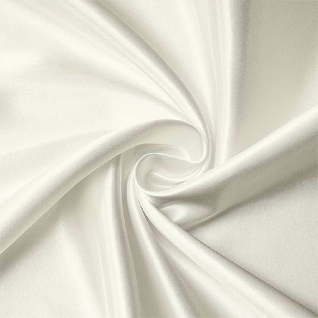 كيس وسادة ساتان للشعر والبشرة - 48*70 سم - أوف وايت