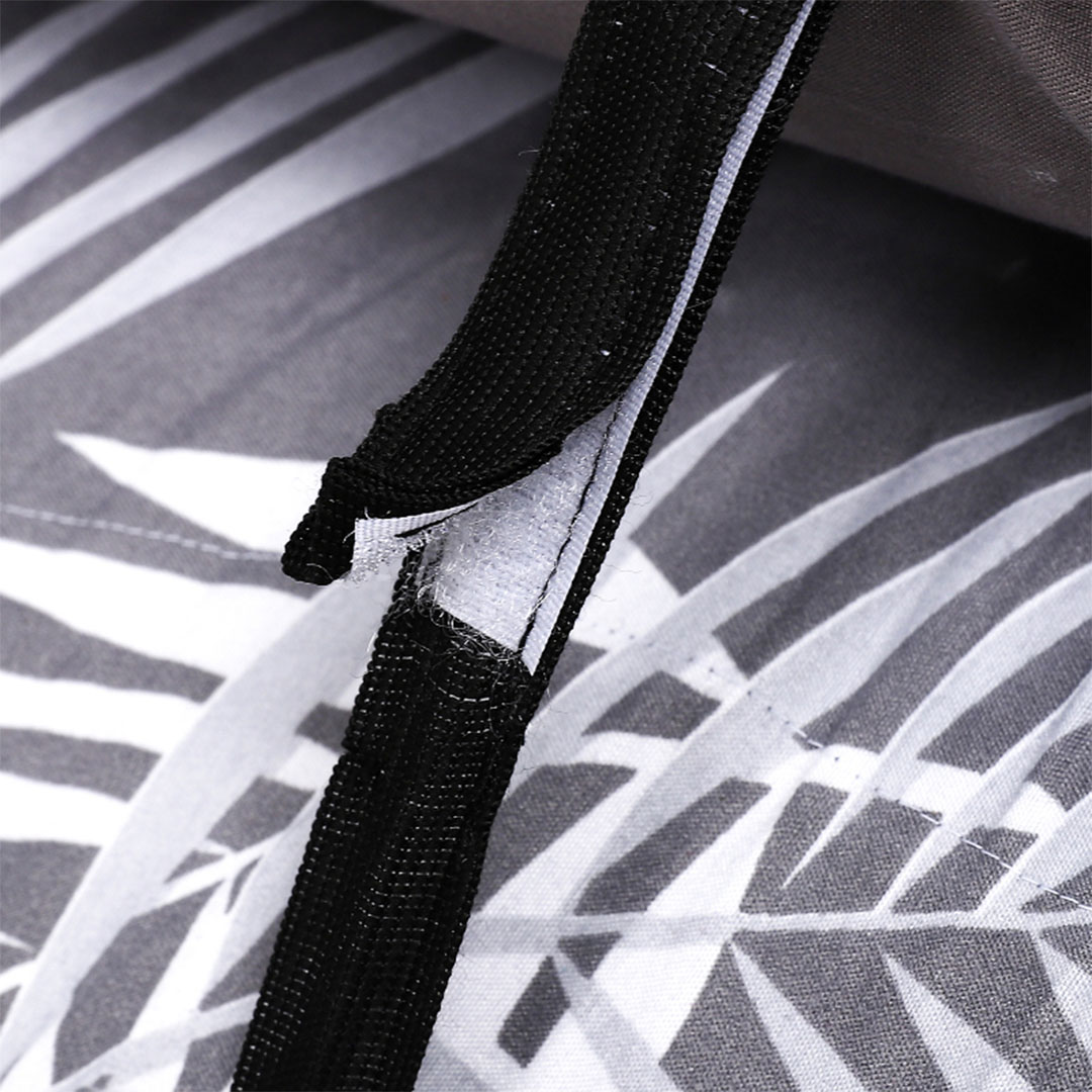 مرتبة أرضية قابلة للطي - رمادي - تصميم جراي تروبيكال