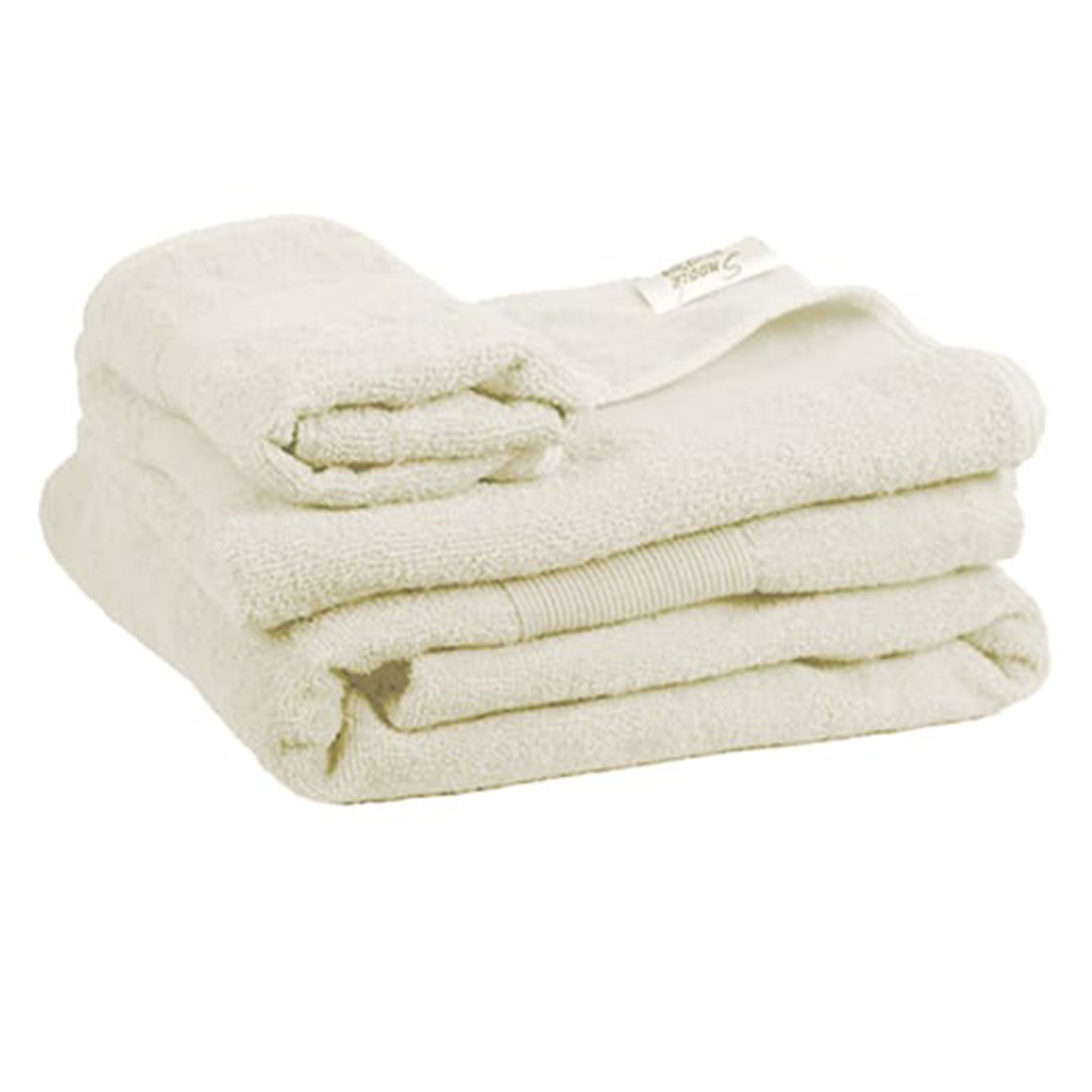 فوط سنوز - طقم 3 قطع - أوف-وايت