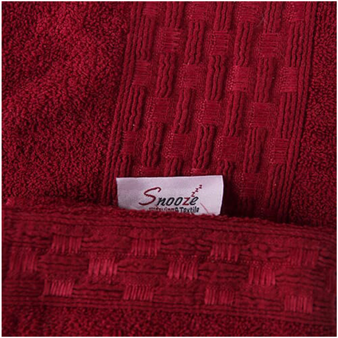 فوط سنوز - 3 قطع - أحمر غامق