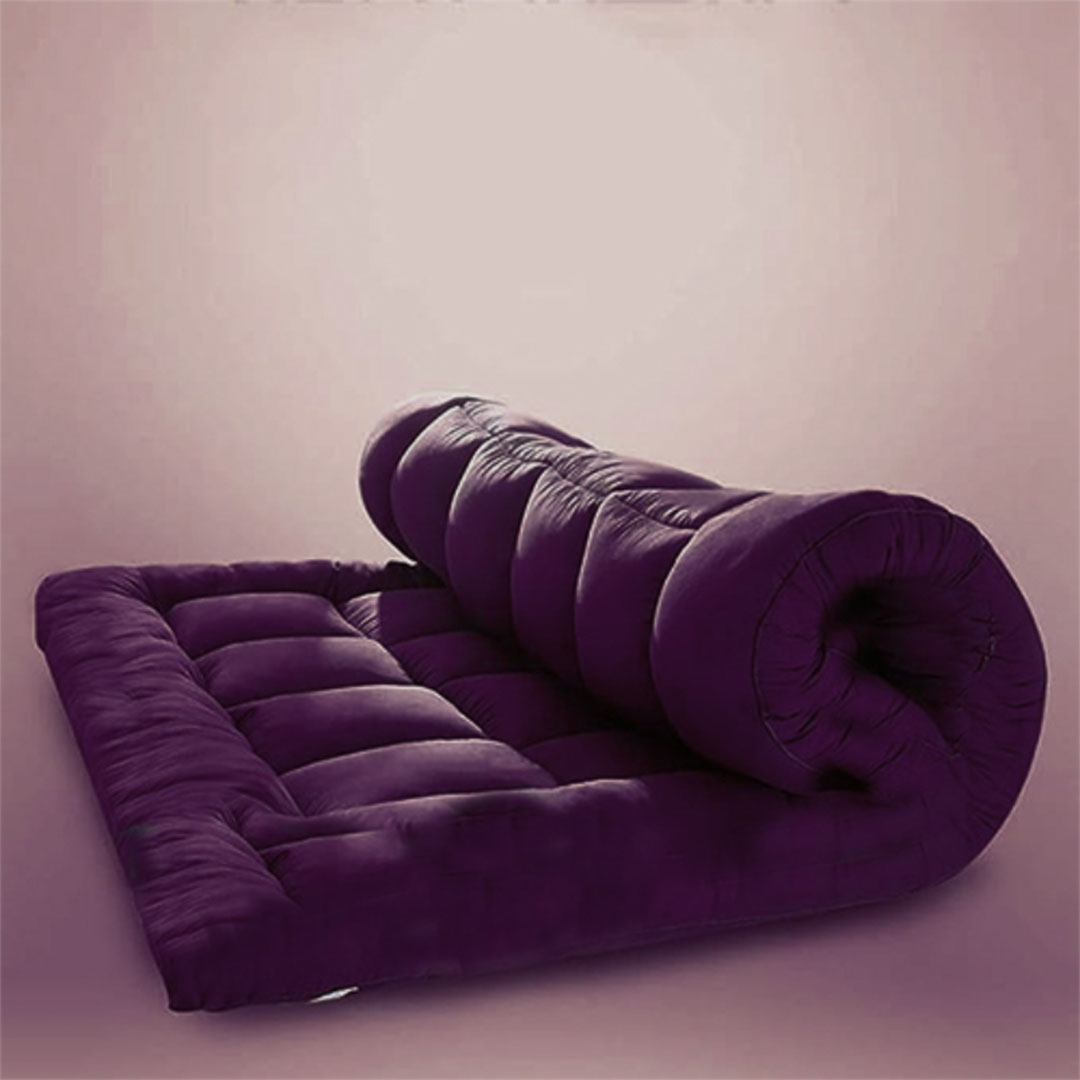 مرتبة تطرية طيبه - بنفسجي - مقاس 140×195 سم