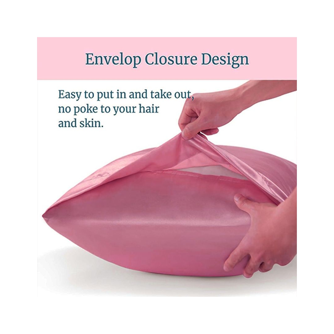 كيس مخدة ساتان للشعر والبشرة سنوز - 48*70 سم