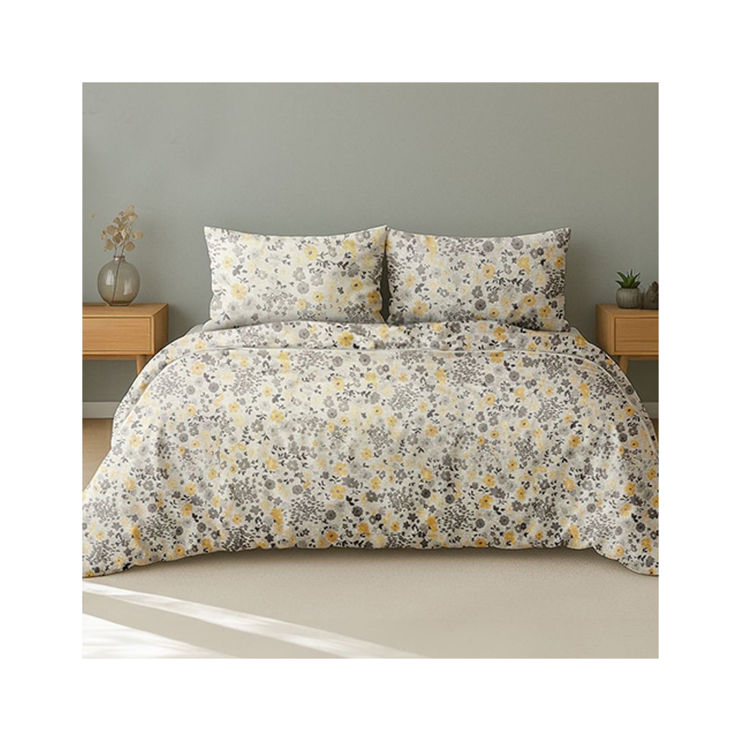 كيس وسادة طويل من سنوز - تصميم وردة ديزي - 40*160 سم