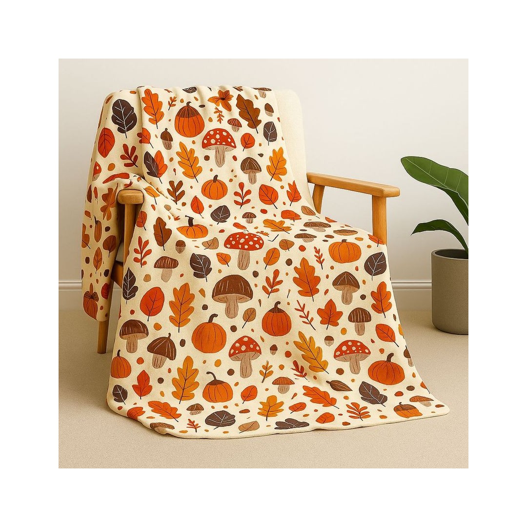 سنوز بطانيه خفيفه وجهين 180 * 220 سم - تصميم بمبكن