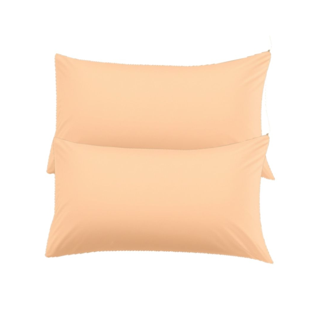 كيس مخدة سادة - 2 قطعة - 45/65 سم - سيمون