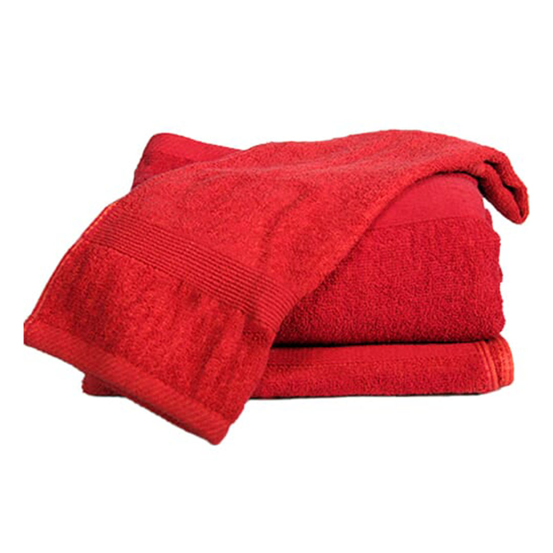 طقم فوط سنوز - 3 قطع - أحمر