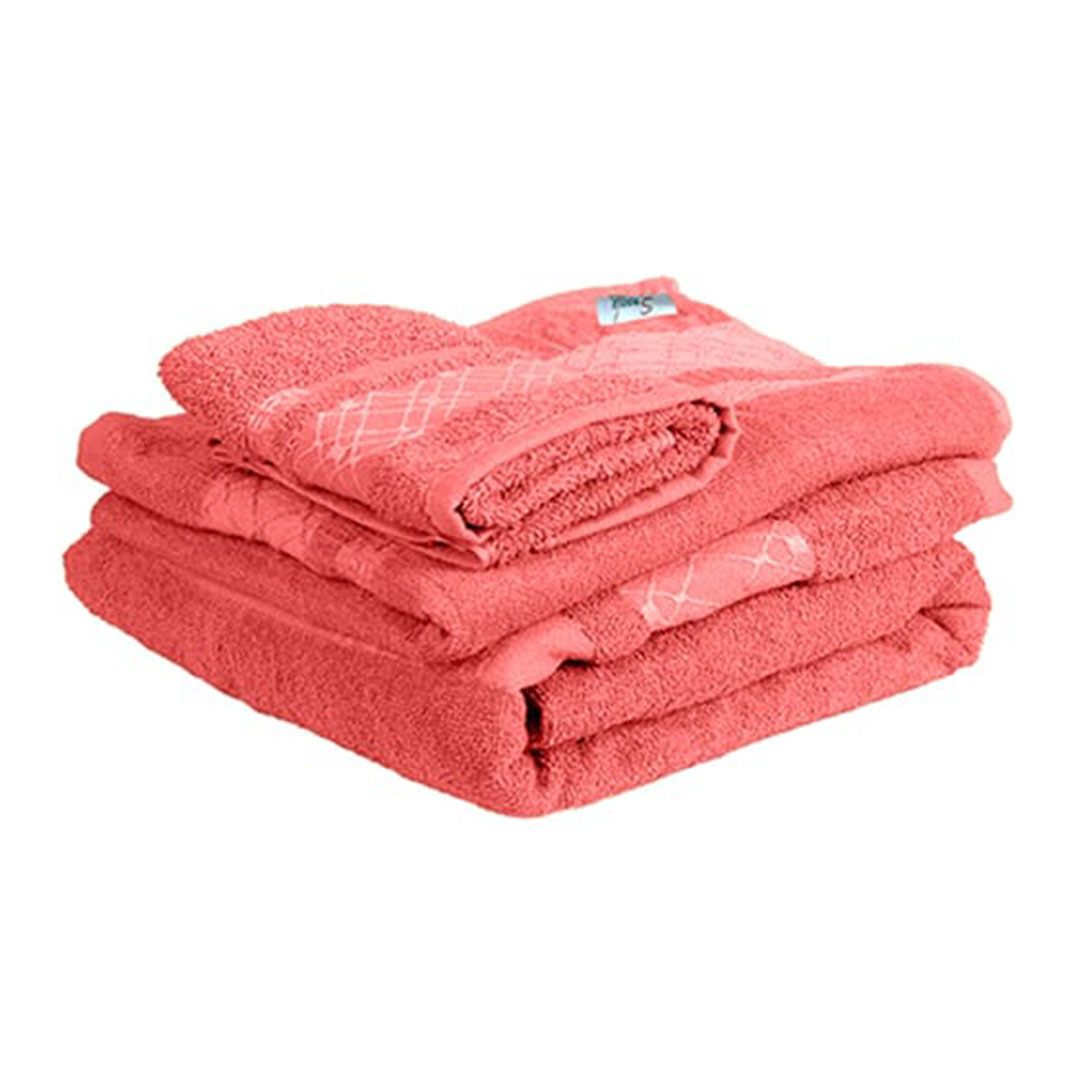 طقم فوط سنوز - 3 قطع - بطيخي