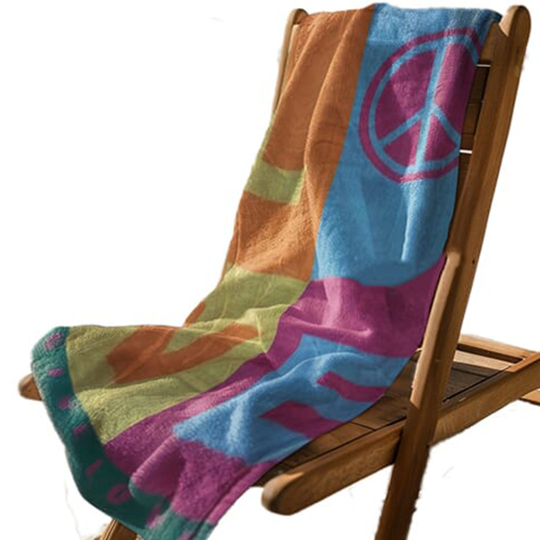 بشكير بحر قطن سنوز - 170×90 سم - تصميم لاف