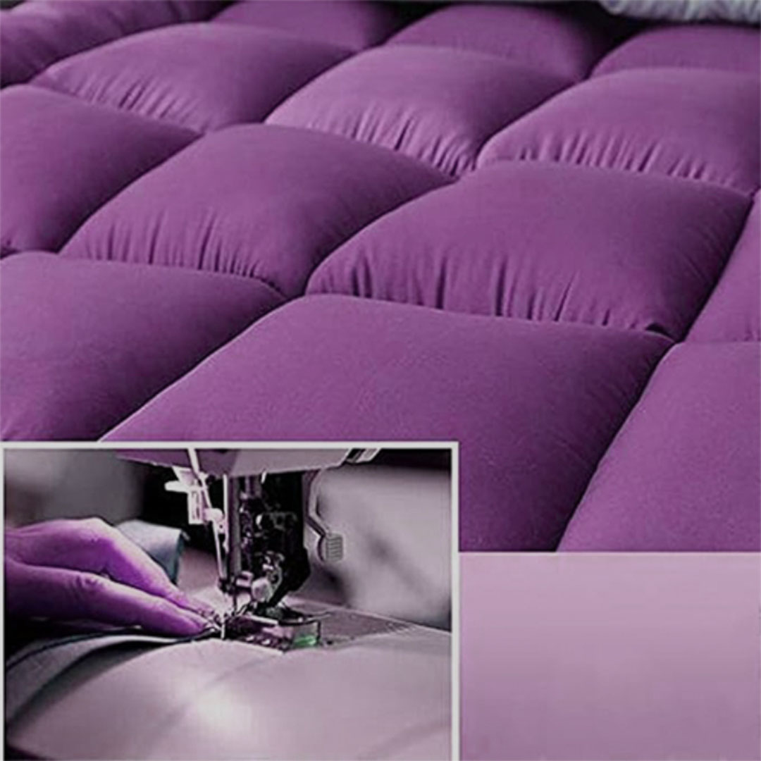 مرتبة تطرية طيبه - بنفسجي - مقاس 160×200 سم