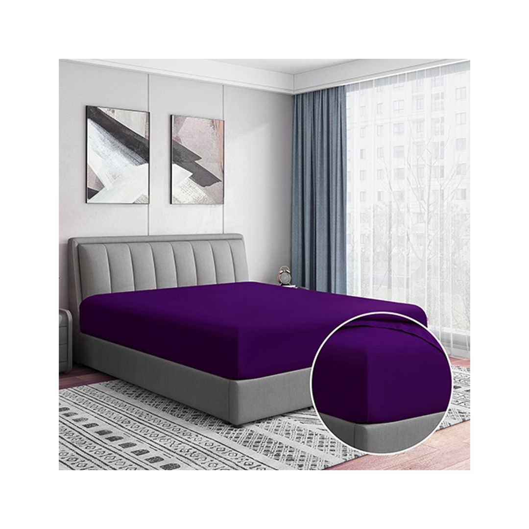 طقم ملاية بأستيك قطعتين من سنوز - موڤ - 120*200سم