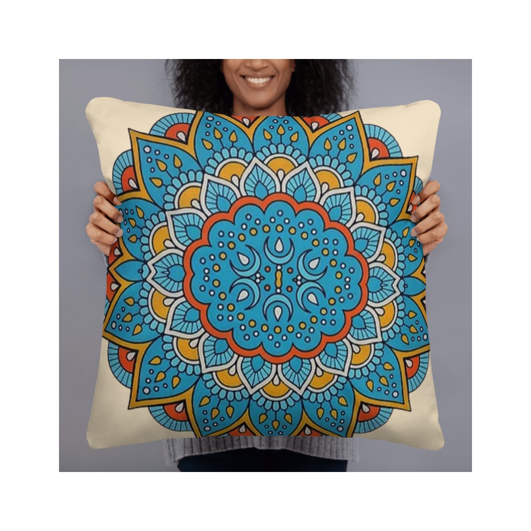 سنوز كوشن كفر رمضان - تصميم أورينتال - 45*45 سم - قطعة واحدة