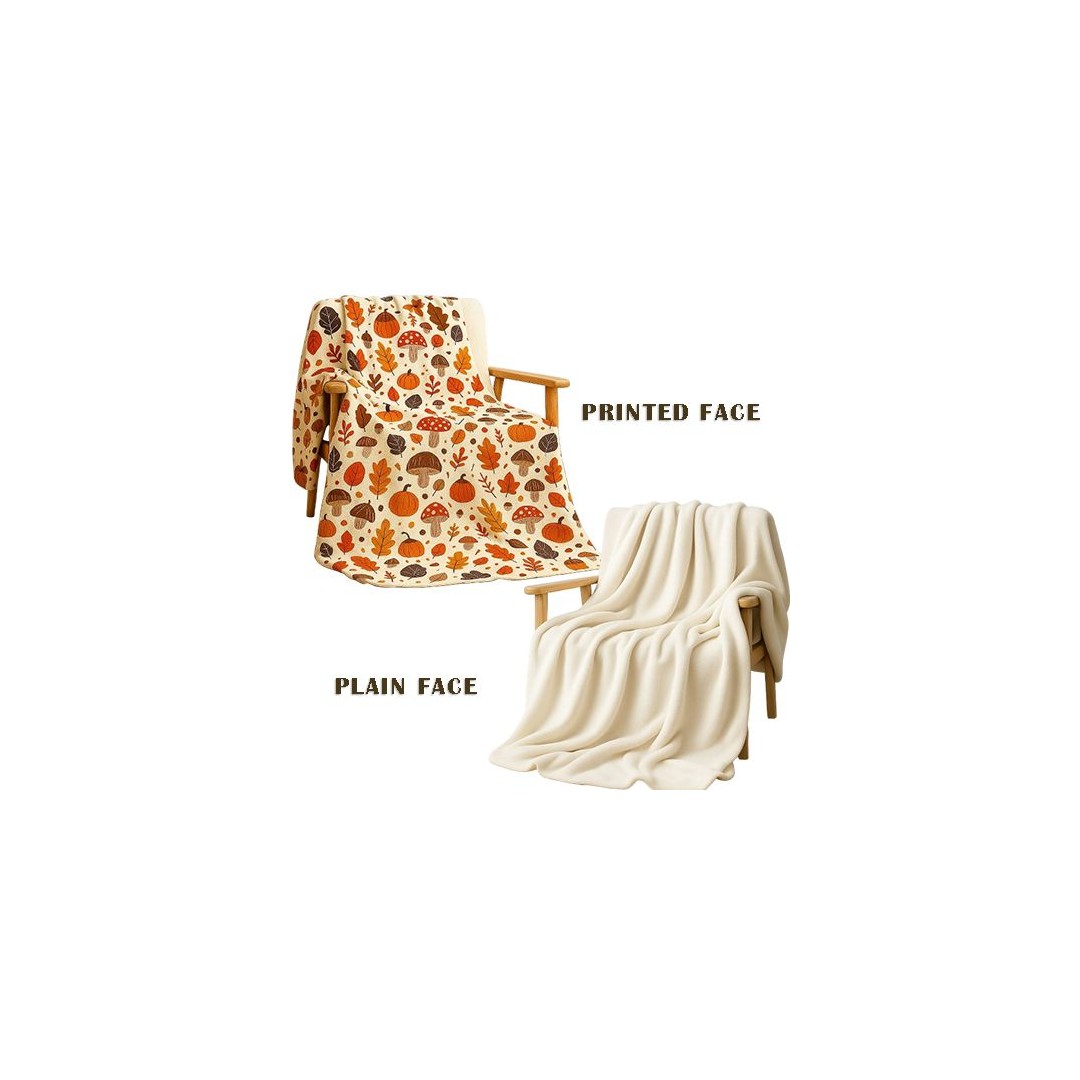 سنوز بطانيه خفيفه وجهين 130 * 180 سم - تصميم بمبكن