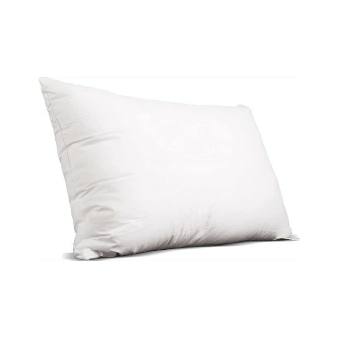 مخدة فايبر من طيبه بحشو شعيرات حرة - متوسطة الليونة - 45*65 سم - 2 قطعة