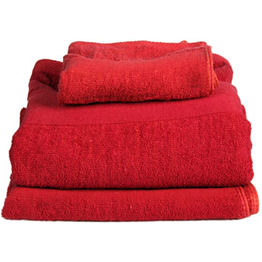 طقم فوط سنوز - 3 قطع - أحمر