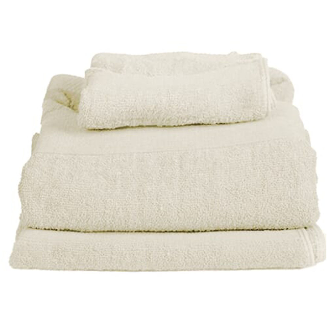 فوط سنوز - طقم 3 قطع - أوف-وايت