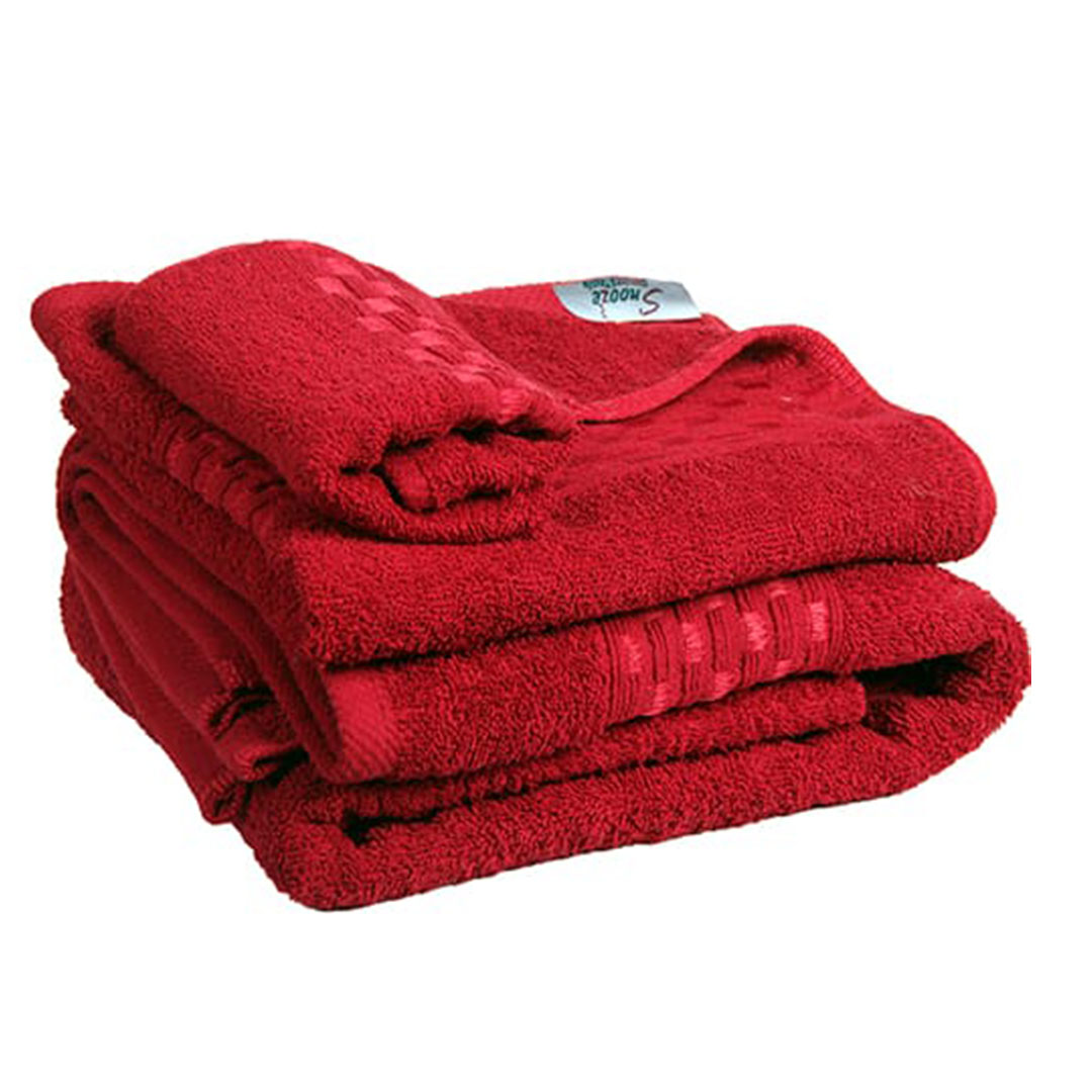 فوط سنوز - 3 قطع - أحمر غامق