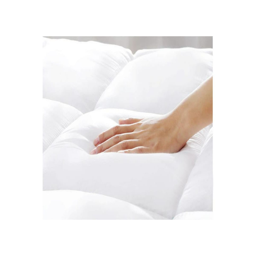 مرتبة تطرية - أبيض - مقاس 180×200 سم