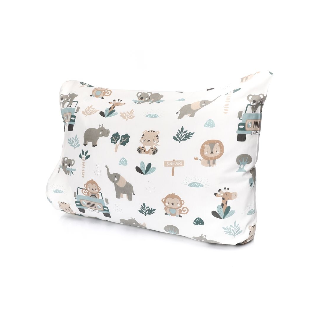 طقم ملاية سرير بأستيك قطعتين تصميم سنوكيو - 100*200 سم