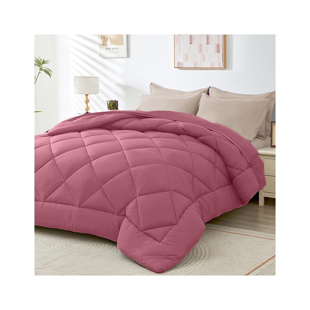 لحاف دبل فيس سادة كشمير - 220/235 سم