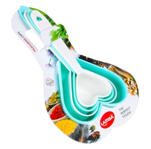 طقم معيار شكل قلب - 3 قطع