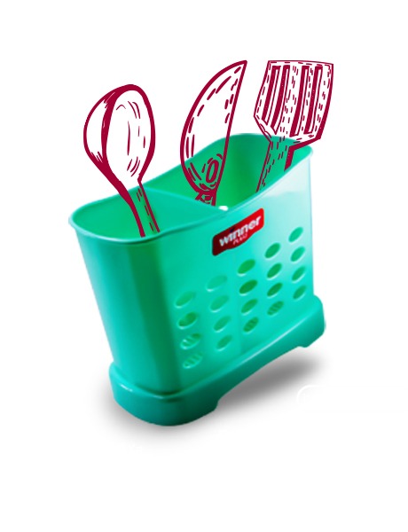 حامل معالق وسط